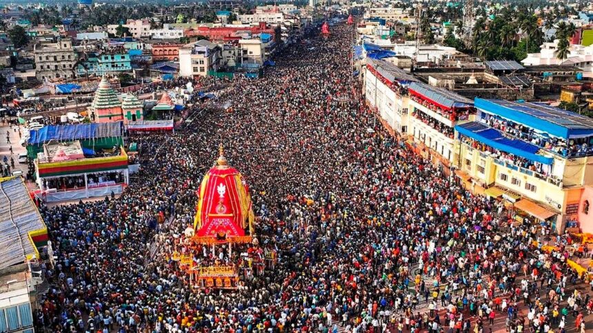 Three fatalities and ten injuries occurred during a stampede at the Jagannath Rath Yatra in Puri, Odisha