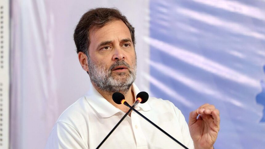 Congress seeks voter data, poll footage from EC before meeting on Rahul Gandhi’s Maharashtra poll claims
