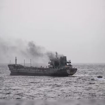 Major fire breaks out in Oman-bound vessel with 14 Indian-origin crew
