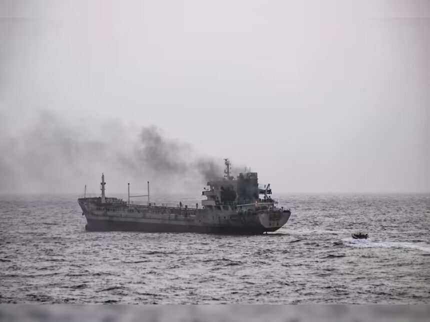 Major fire breaks out in Oman-bound vessel with 14 Indian-origin crew