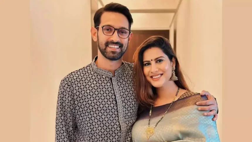 Vikrant Massey and his wife captured attention at the screening of Aankhon Ki Gustaakhiyan