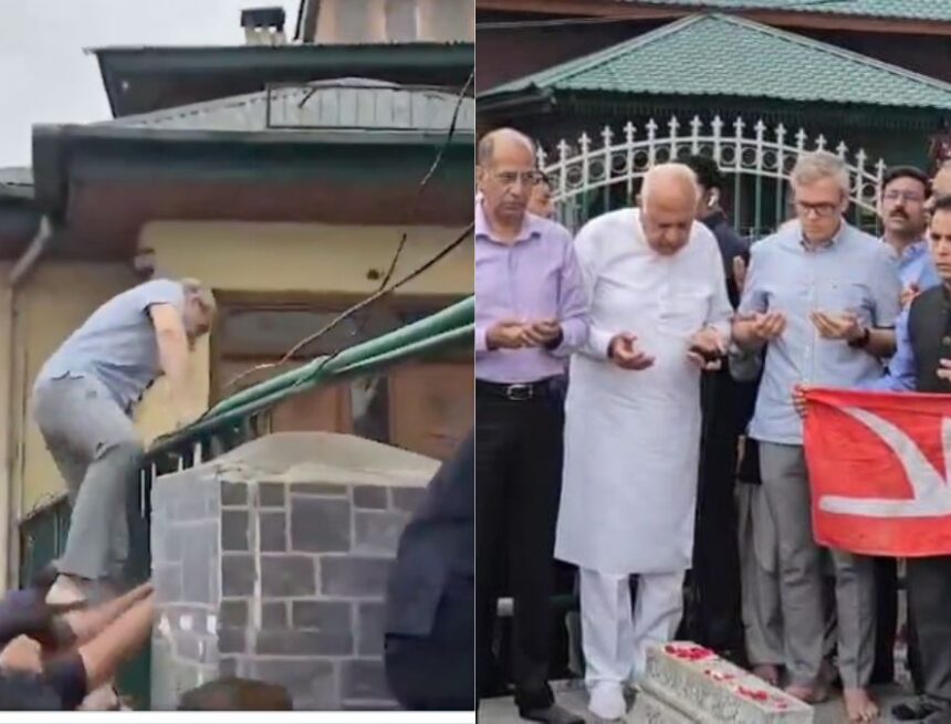 1920-1080-2025-07-14t144604-1752484578 Omar Abdullah climbs a wall to access the Martyrs’ Graveyard a day after ‘house arrest’