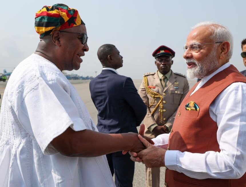 ‘Ghana: A Source of Inspiration for Africa’ – PM Modi Speaks to the Ghanaian Parliament