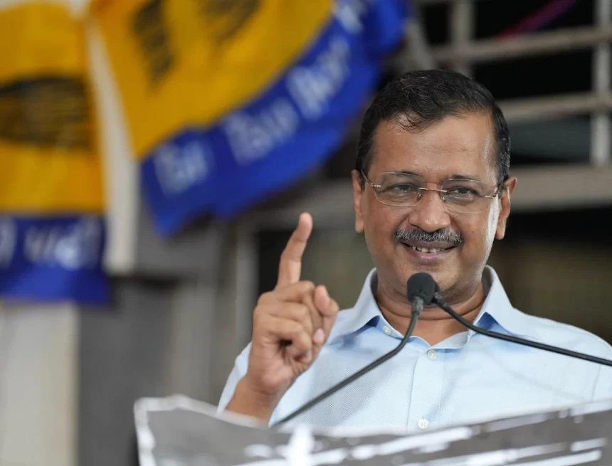 “A lovers relationship”: Kejriwal claims there is a hidden alliance between the BJP and Congress in Gujarat
