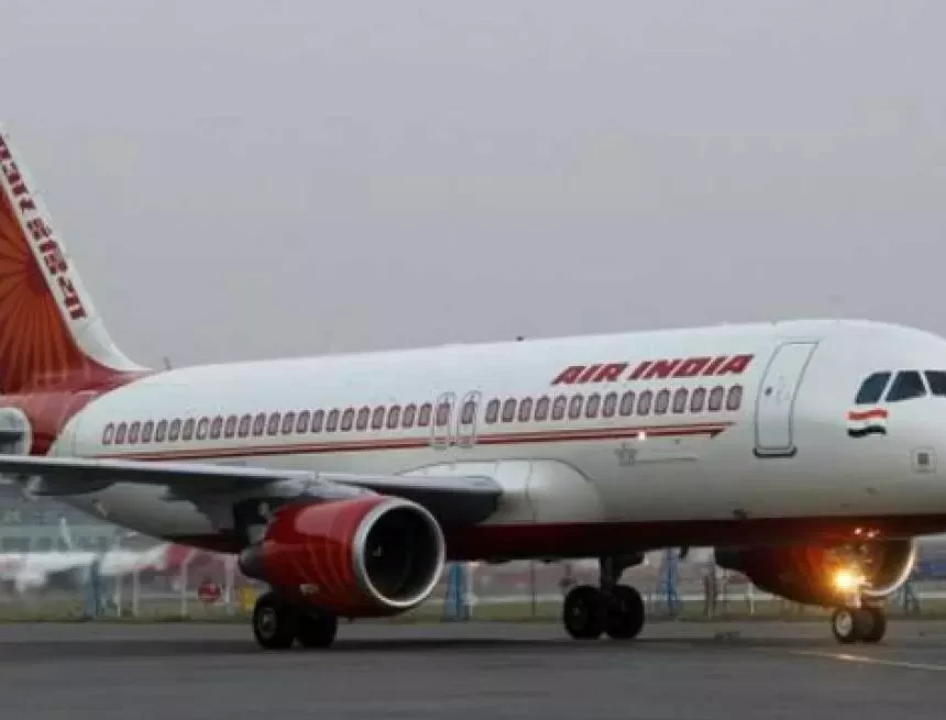 509972-airindia Air India flight deviates from its course after landing at Mumbai airport; 3 tires burst