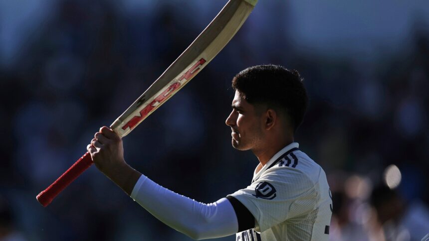 Gill achieves historic double century in marathon, propelling India to 564/7 in Birmingham