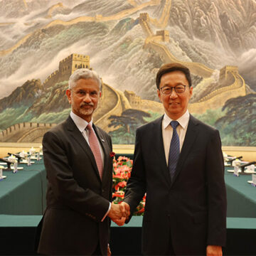 EAM Jaishankar Meets Chinese Vice President Han Zheng, Highlights Progress in Bilateral Ties