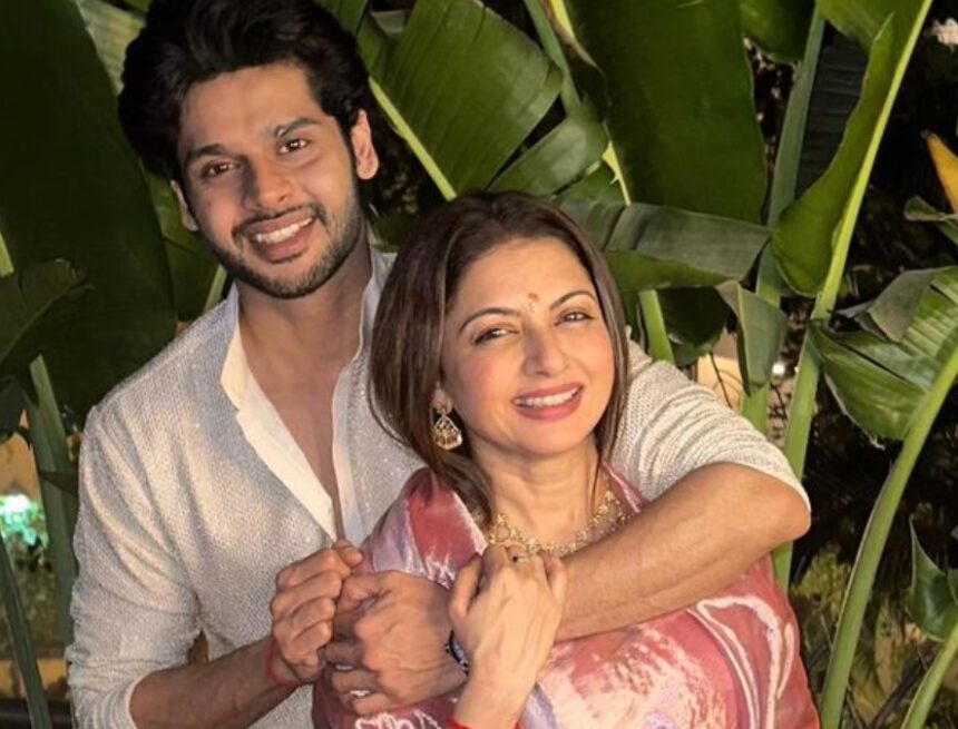 Bhagyashree, in one-shoulder top paired with flared pants, Proves that age is merely a number