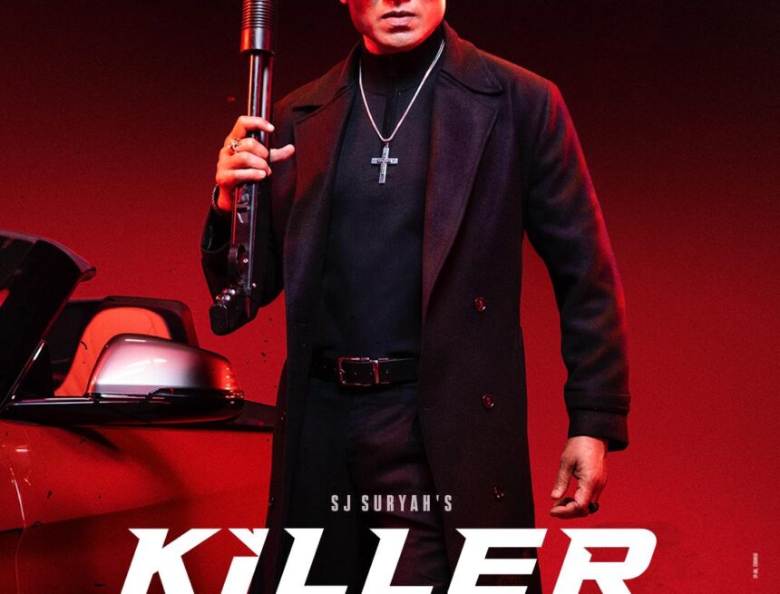 GwOLmAdXIAAupLD The first look poster for SJ Suryah’s directorial film ‘Killer’ has revealed