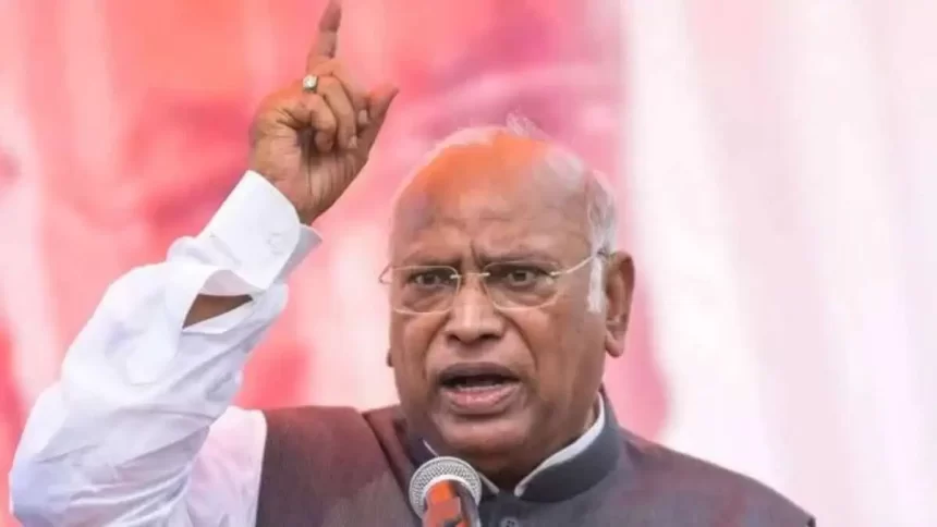 Kharge-dares-BJP-RSS Kharge claims that the BJP is attempting to remove secularism, socialism from the Constitution