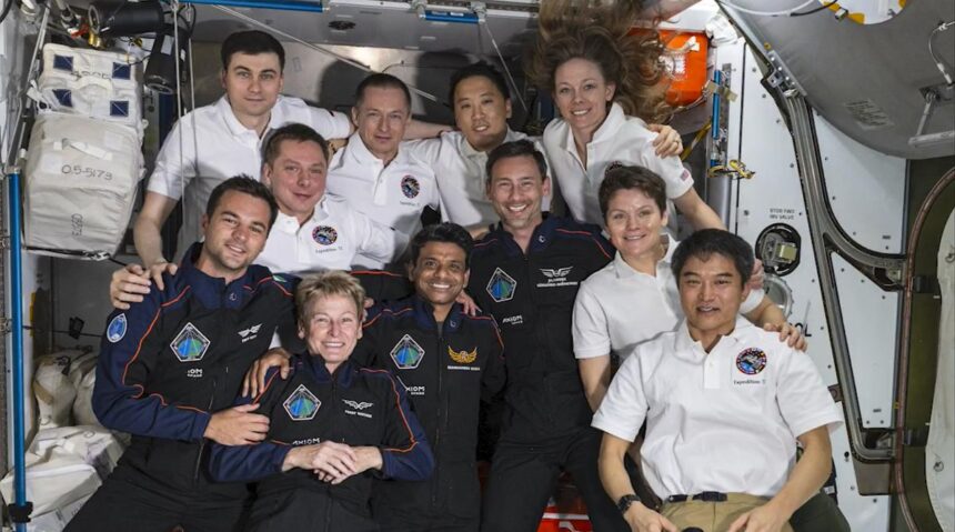 Axiom-4 Crew, Including Indian Astronaut Shubhanshu Shukla, Scheduled to Undock from ISS on July 14