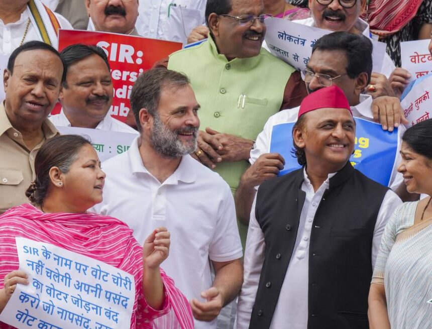 Parliament has suspended for the day as opposition regarding the Bihar SIR & other key issues