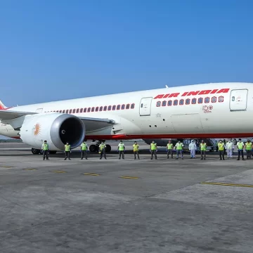 DGCA initiated action against Air India for failure in the emergency slide inspection of a plane