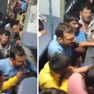 A passenger of Indian Railways was assaulted after raising a complaint about caterer