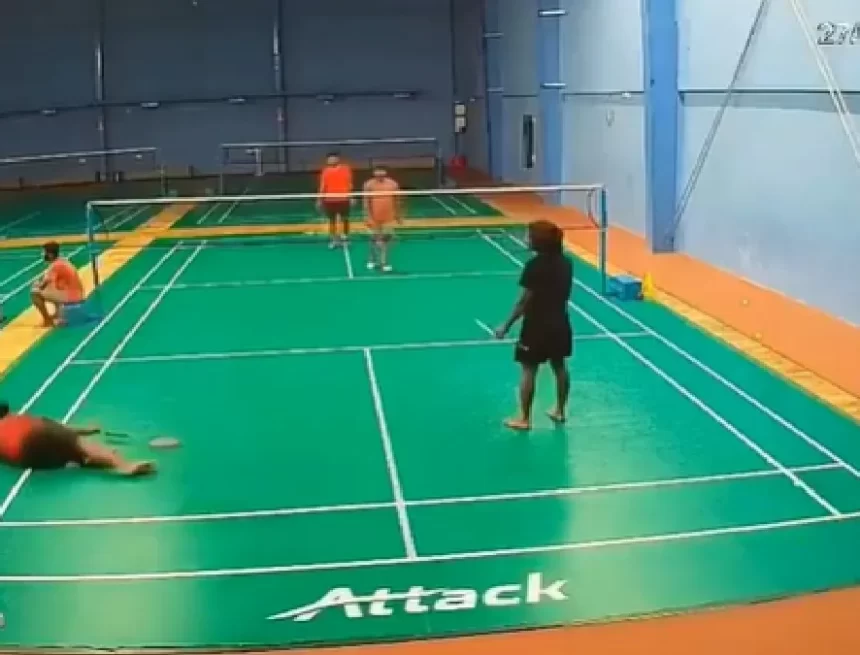 hyderabad-1753702785 Hyderabad shock: A 25-year-old man collapses and dies while playing badminton