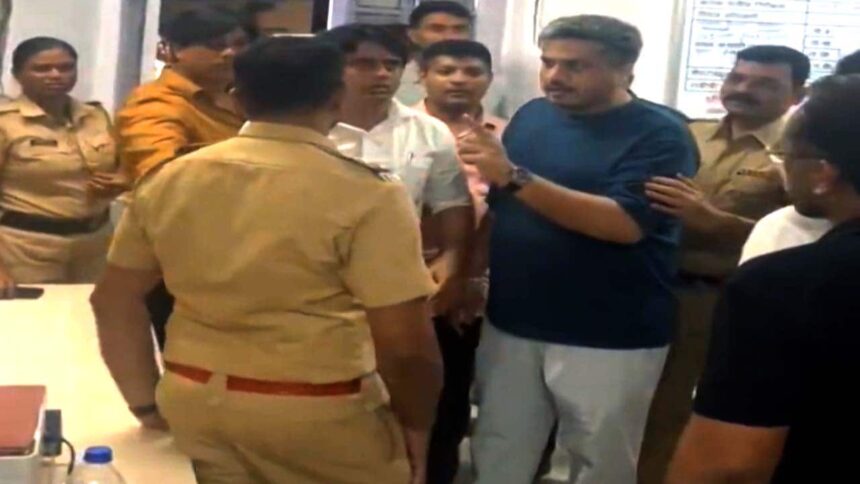 Case against NCP (SP) MLA Rohit Pawar for shouting at police in Mumbai