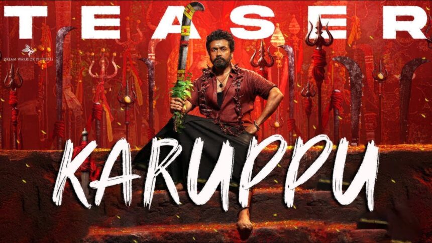 Karuppu teaser: Suriya unleashes fury in RJB’s ominous new direction