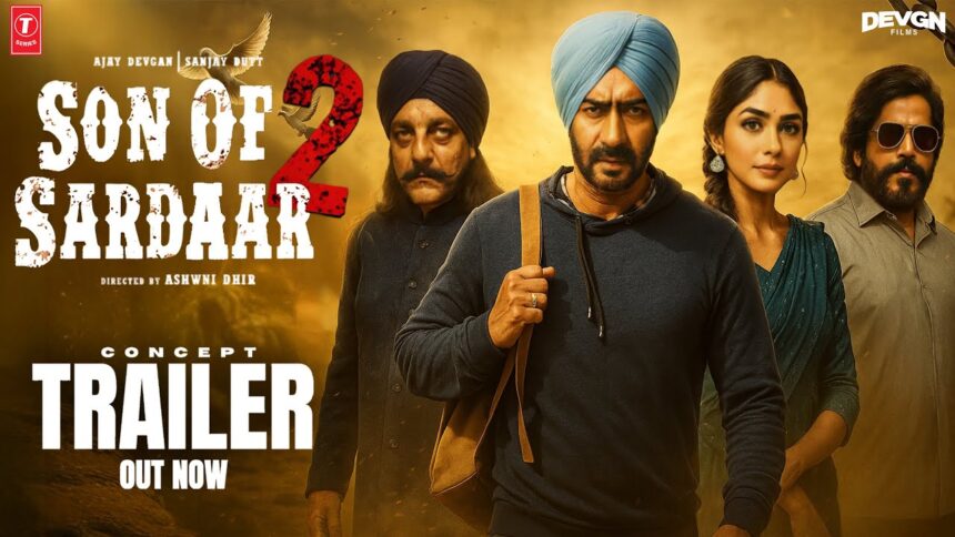 The title track of ‘Son Of Sardaar 2’ has been revealed