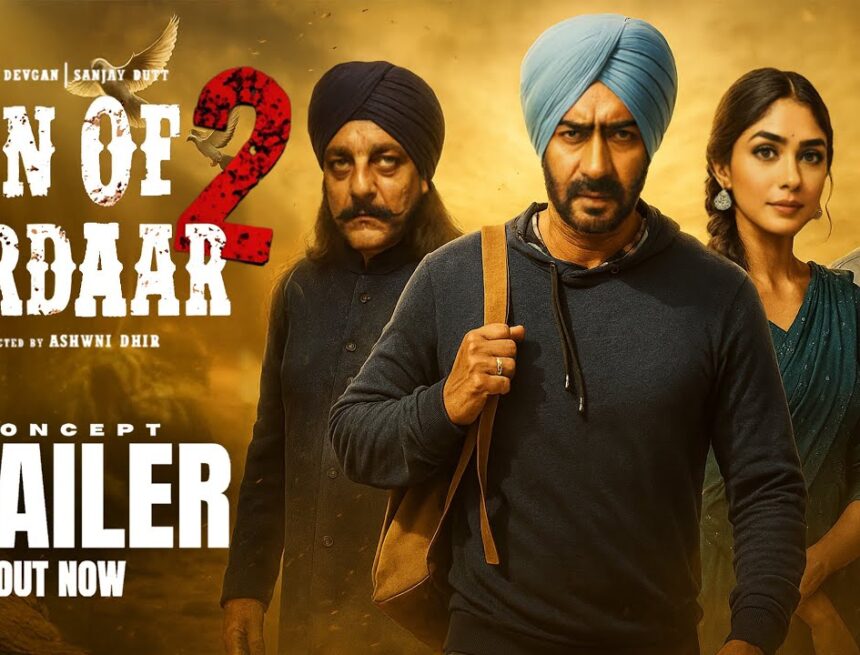 The title track of ‘Son Of Sardaar 2’ has been revealed