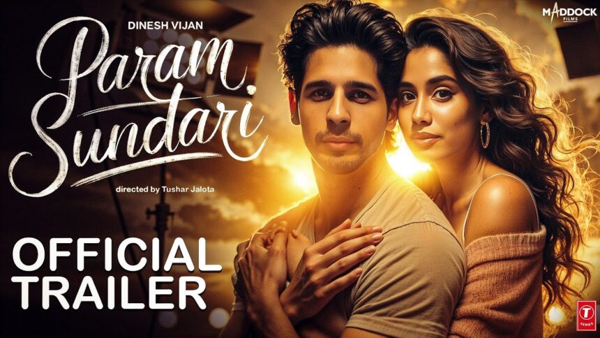 Param Sundari featuring Sidharth Malhotra and Janhvi Kapoor has been delayed until August 2025