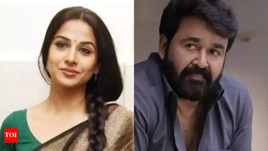 Vidya Balan was labeled ‘jinxed’ the shelving of her film with Mohanlal: ‘It’s The energy of…’