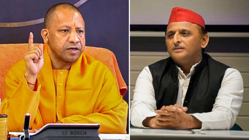 Akhilesh, portraying a Gorakhpur girl, commends Yogi while also criticizing him in a video