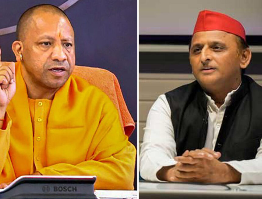 Akhilesh, portraying a Gorakhpur girl, commends Yogi while also criticizing him in a video