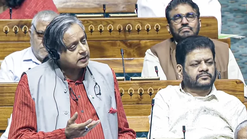 We want answers, not attacks: Tharoor slams EC over criticism of Rahul