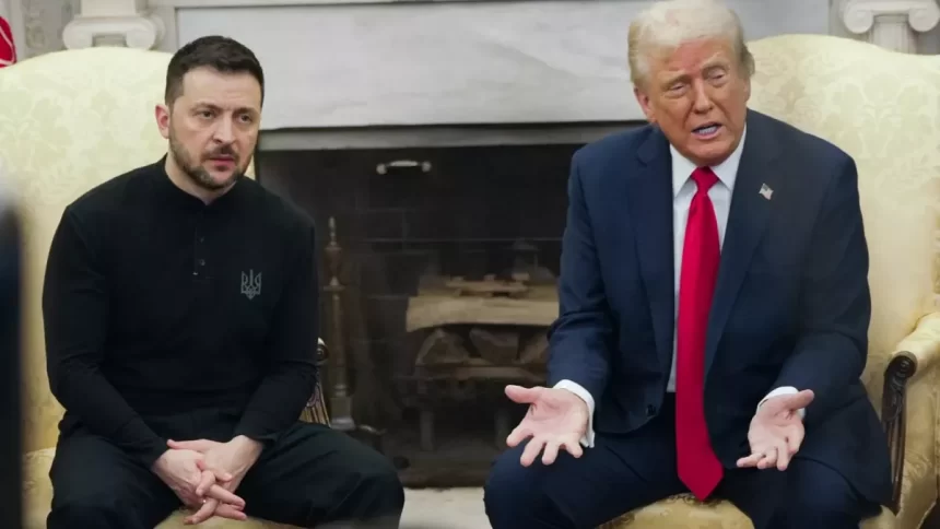European Leaders Join Forces with Zelenskyy at White House to Counter Trump’s Peace Plan