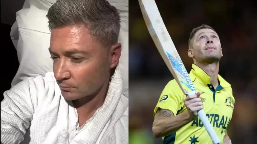 152531404 Former Australia Captain Michael Clarke Undergoes Sixth Surgery for Skin Cancer