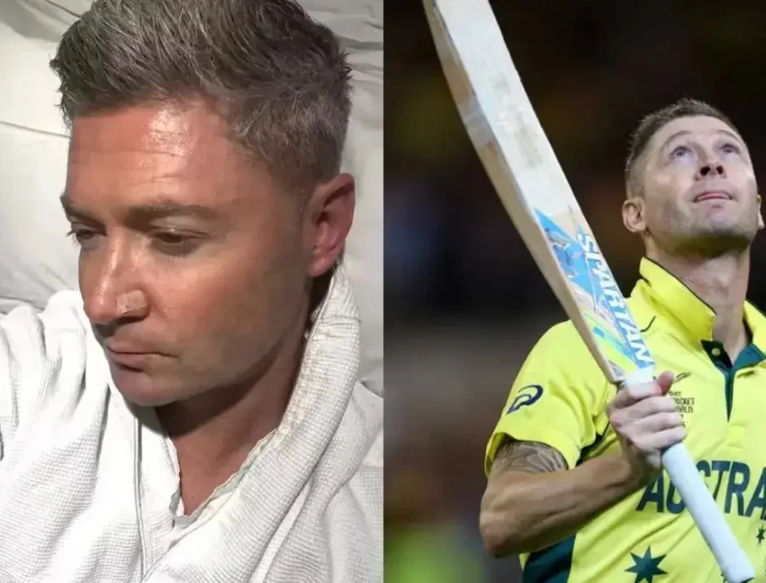 152531404 Former Australia Captain Michael Clarke Undergoes Sixth Surgery for Skin Cancer