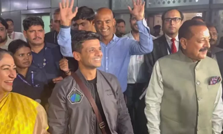 Shubhanshu Shukla Gets Heroic Welcome in Lucknow After Historic ISS Mission
