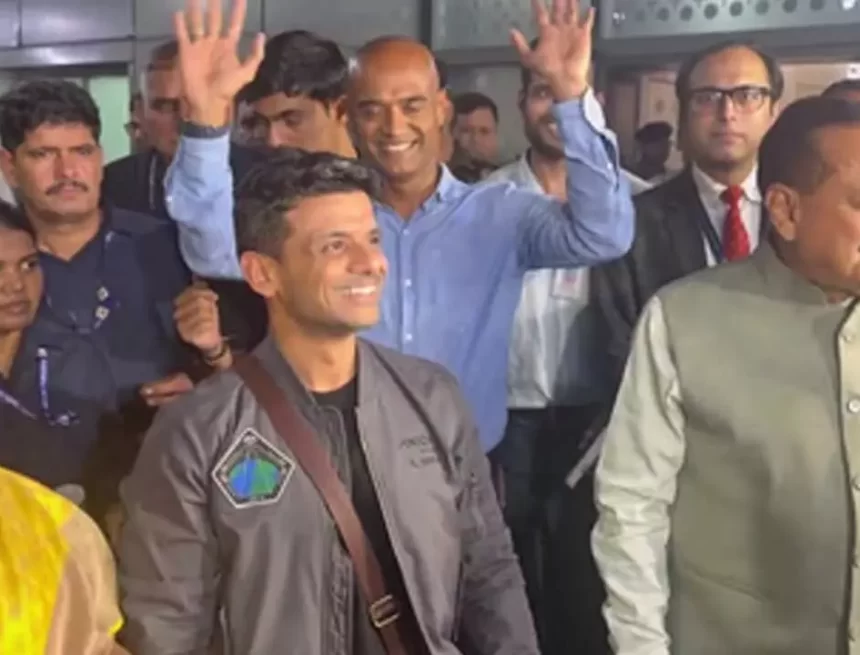 Shubhanshu Shukla Gets Heroic Welcome in Lucknow After Historic ISS Mission