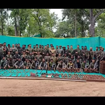 Chhattisgarh: Security Forces Recover Massive Cache of Maoist Weapons and Explosives