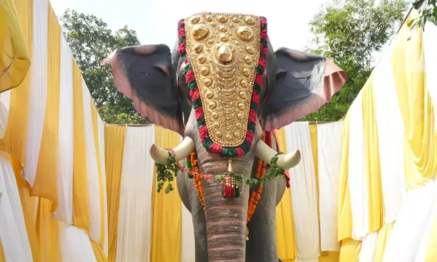 Jackie Shroff and PETA India Gift Life-Size Mechanical Elephant to Kerala Temple