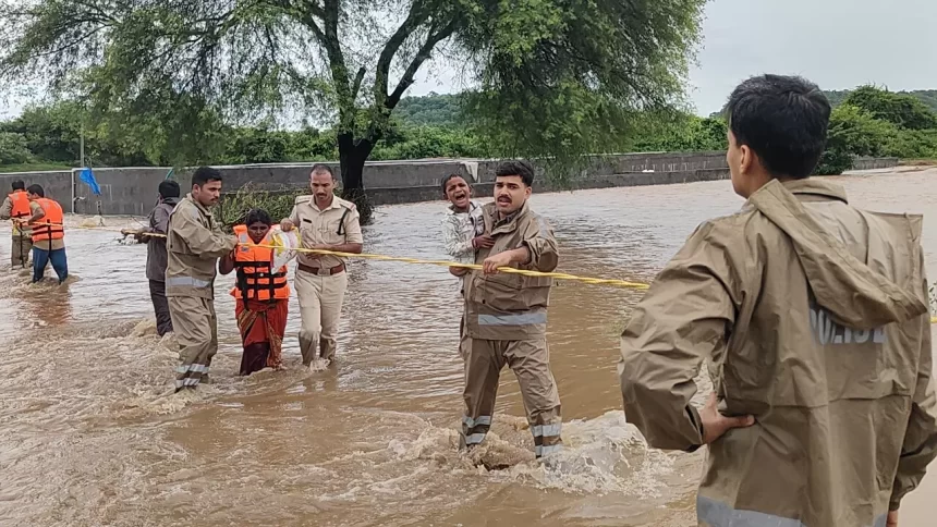 381 Students Rescued from Flood-Hit Gurdaspur School Amid Administrative Negligence