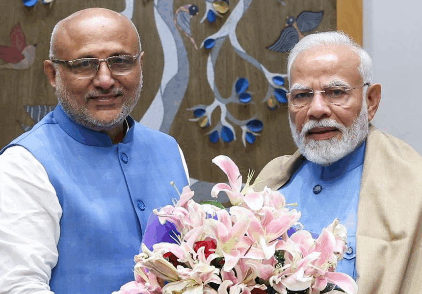 CPRadhakrishnanAndModi CP Radhakrishnan: The Veteran BJP Leader Poised to Become India’s Next Vice President