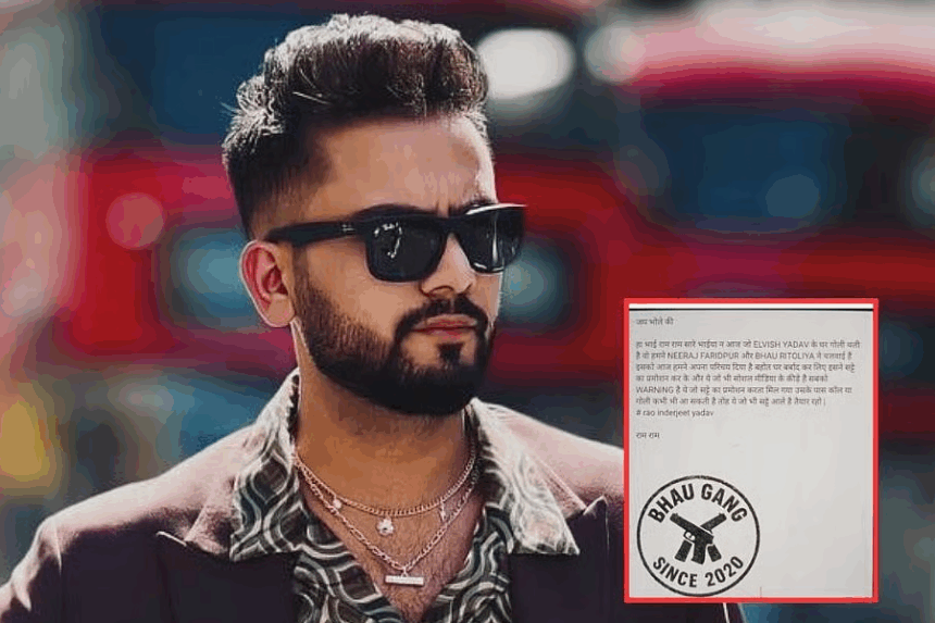 Bhau Gang Claims Gunfire Attack on Elvish Yadav’s Home Over Betting App Promotions