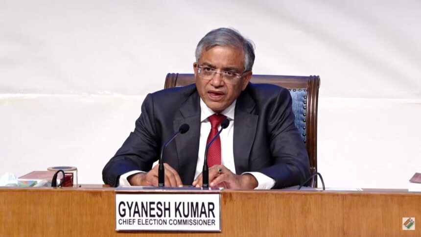 CEC Gyanesh Kumar: “All Parties Equal Before Election Commission”
