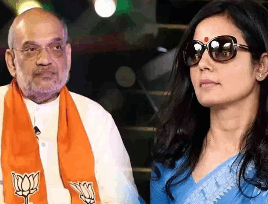 Imagew Mahua Moitra Faces Backlash Over Controversial Remark Against Amit Shah on Border Infiltration
