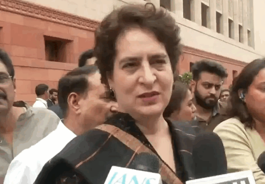 Priyanka Gandhi Priyanka Gandhi Slams EC for Demanding Rahul’s Affidavit on Voter Fraud: ‘Why No Investigation?’