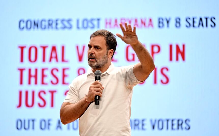 Rahul Gandhi Initiates an Online Campaign Encouraging Citizens to ‘Combat Vote Theft’