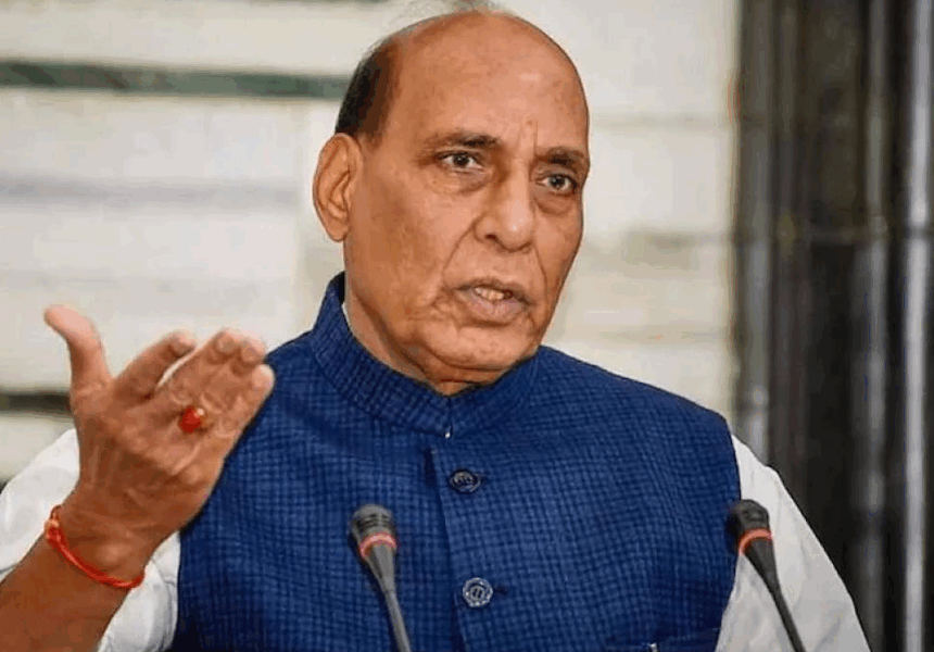 RajnathSingh Rajnath Singh Takes Veiled Dig at Trump Over Tariffs: ‘Some Think They’re Boss of All’