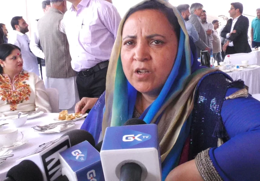 Sakeena-itoo J&K Education Minister Sakina Itoo Criticizes Mehbooba Mufti Over FAT Schools Takeover