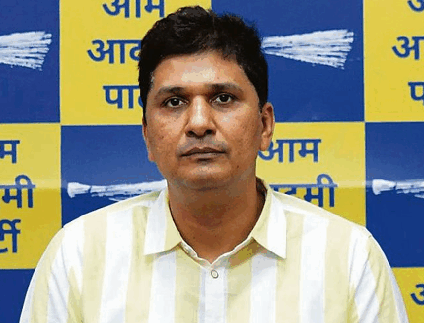 SaurabhBhardwaj ED Raids AAP Leader Saurabh Bharadwaj Over Alleged ₹5,590 Crore Delhi Hospital Construction Scam