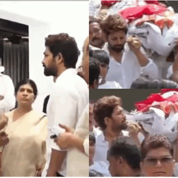 Allu Arjun’s Grandmother Passes Away at 94; Family Performs Last Rites in Hyderabad