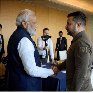 Zelenskyy Calls PM Modi Ahead of Modi-Putin Meeting at SCO Summit in China