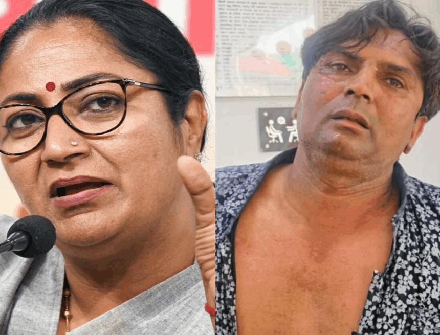 Untitled-233 BJP Alleges Attacker in Delhi CM Assault Linked to AAP, Shares Photo with Party MLA