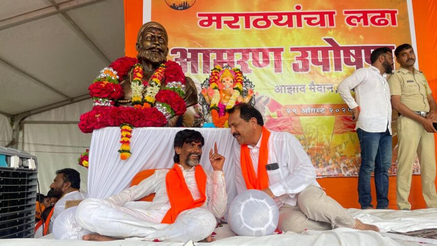 Maratha Quota Stir Intensifies as Manoj Jarange Continues Hunger Strike at Mumbai’s Azad Maidan