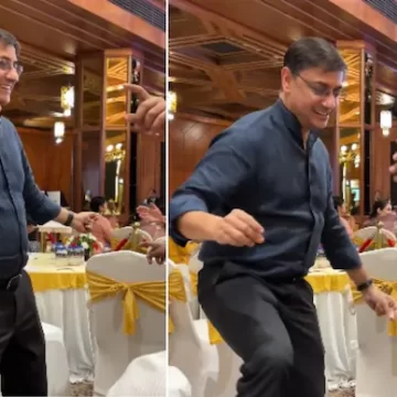 PM Modi’s Economic Advisor Sanjeev Sanyal Dances to Ram Bhajans, Video Goes Viral